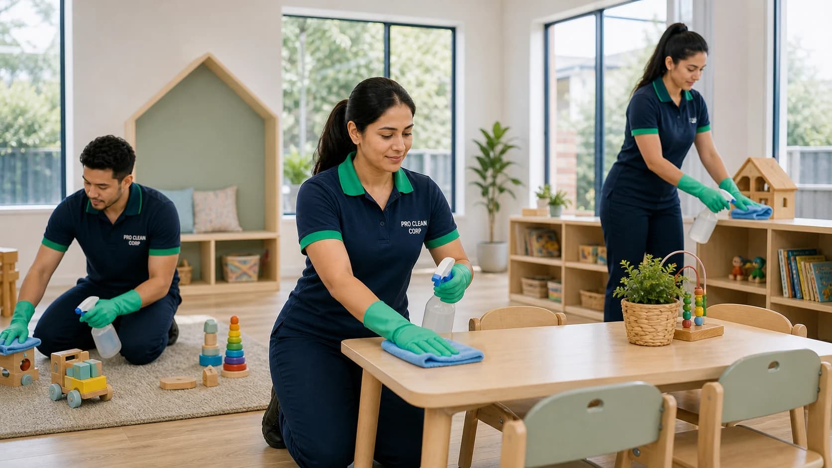 Childcare Cleaning Overview Bondi