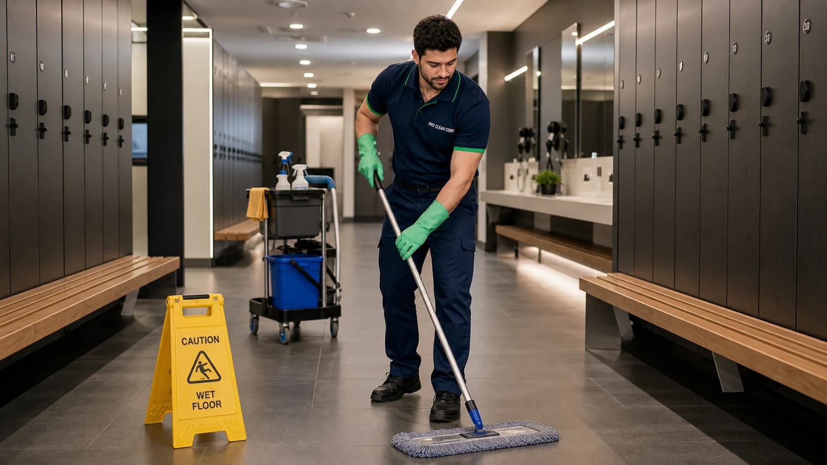 Gym Cleaning Overview Bondi